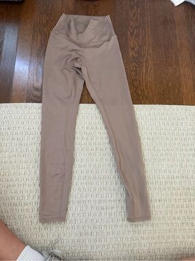 Women’s High-Waist Active Leggings - Taupe - ALO AIRTIGHT